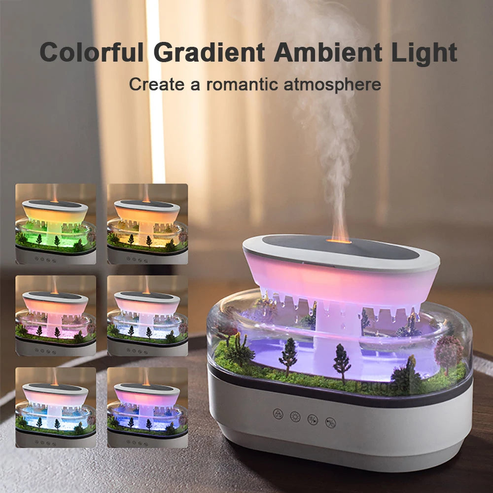 Raindrop Aroma Humidifier&Diffuser