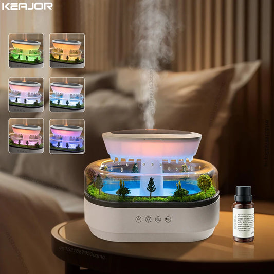 Raindrop Aroma Humidifier&Diffuser